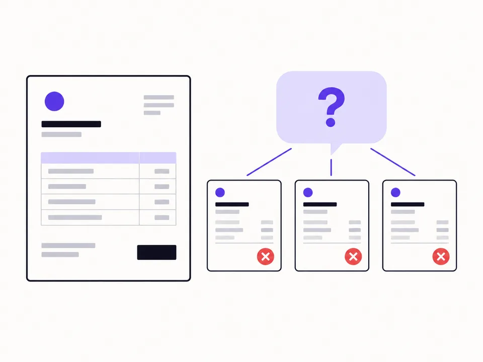 Illustrazione: una domanda collega l’assistente alle fatture ancora da incassare.
