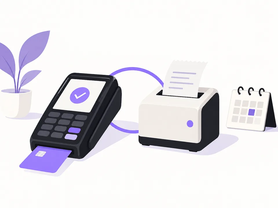 Illustrazione: associazione tra POS e strumento per i corrispettivi.